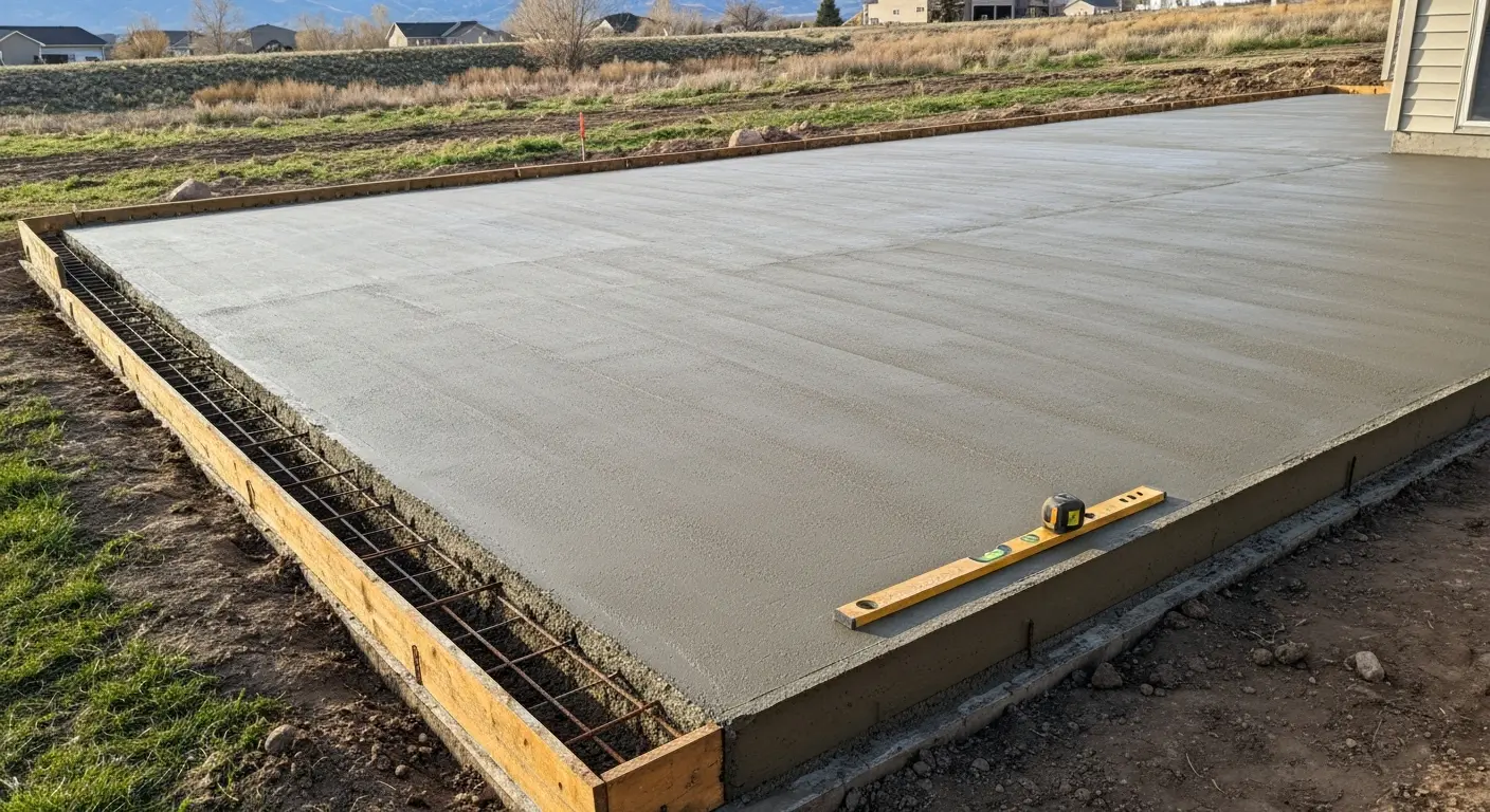 Concrete foundation work