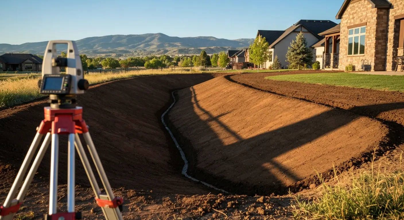 Residential grading project