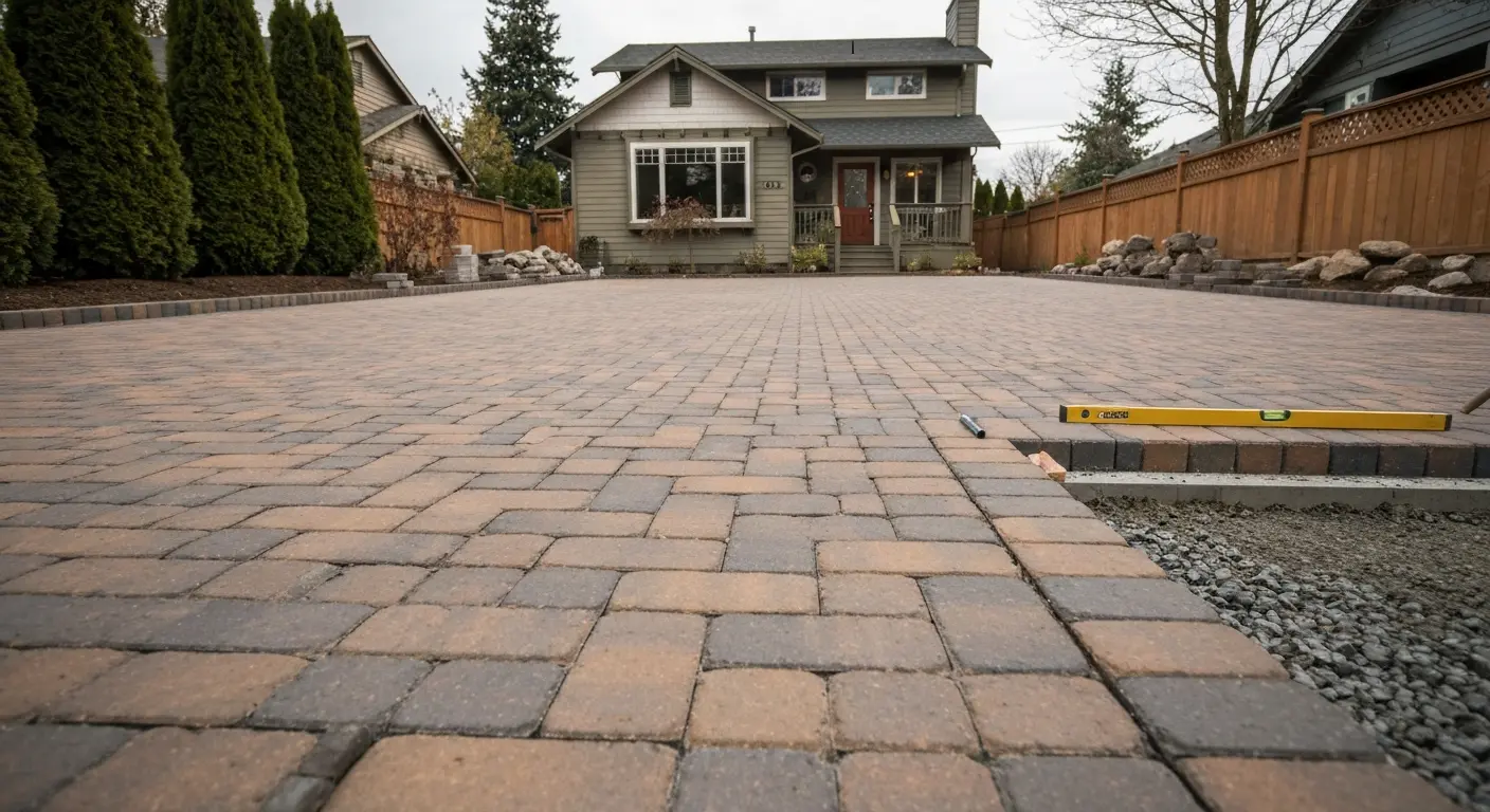 Driveway installation