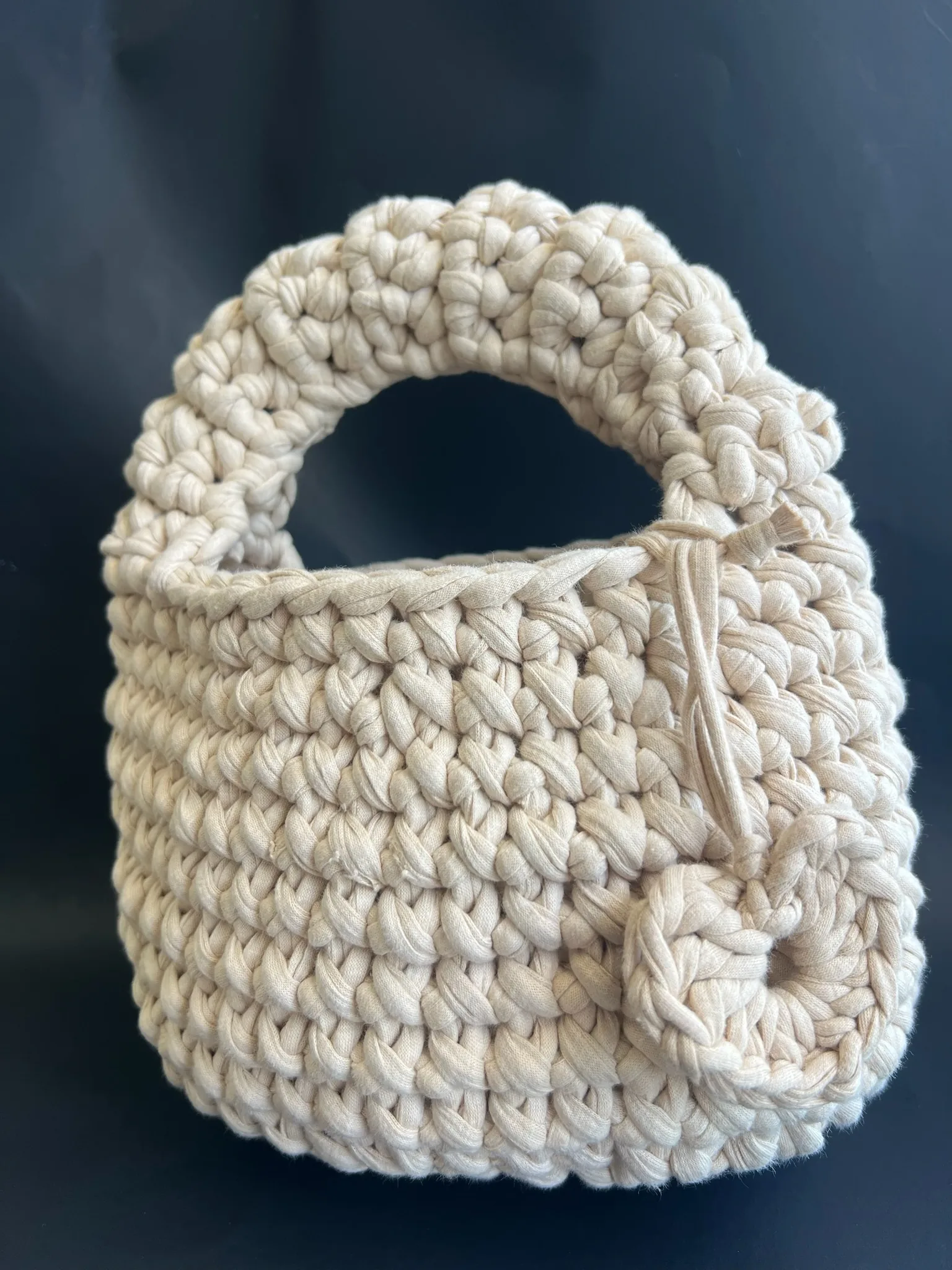 Bolsas tejidas a mano