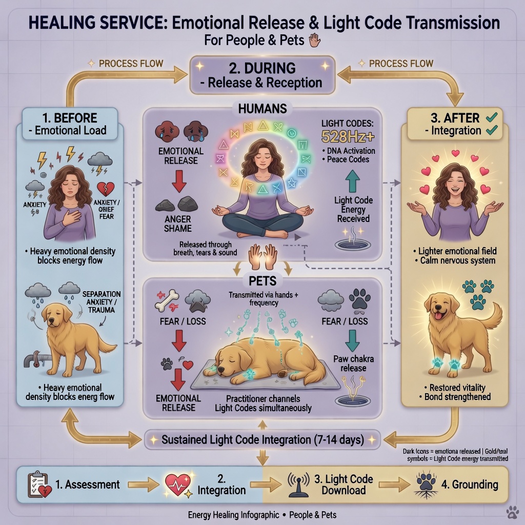 Emotion Code & Light Code Healing Process