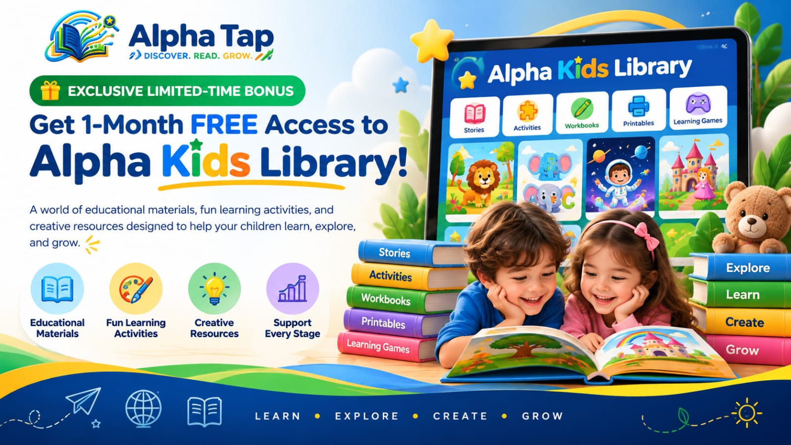 Free digital bonus product included with the Alpha Tap bundle purchase