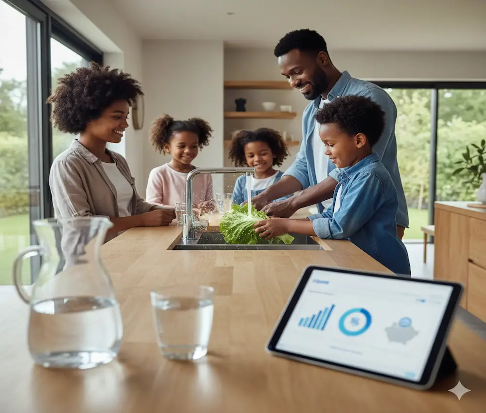 Sistema de purificación de agua para casas en New Jersey