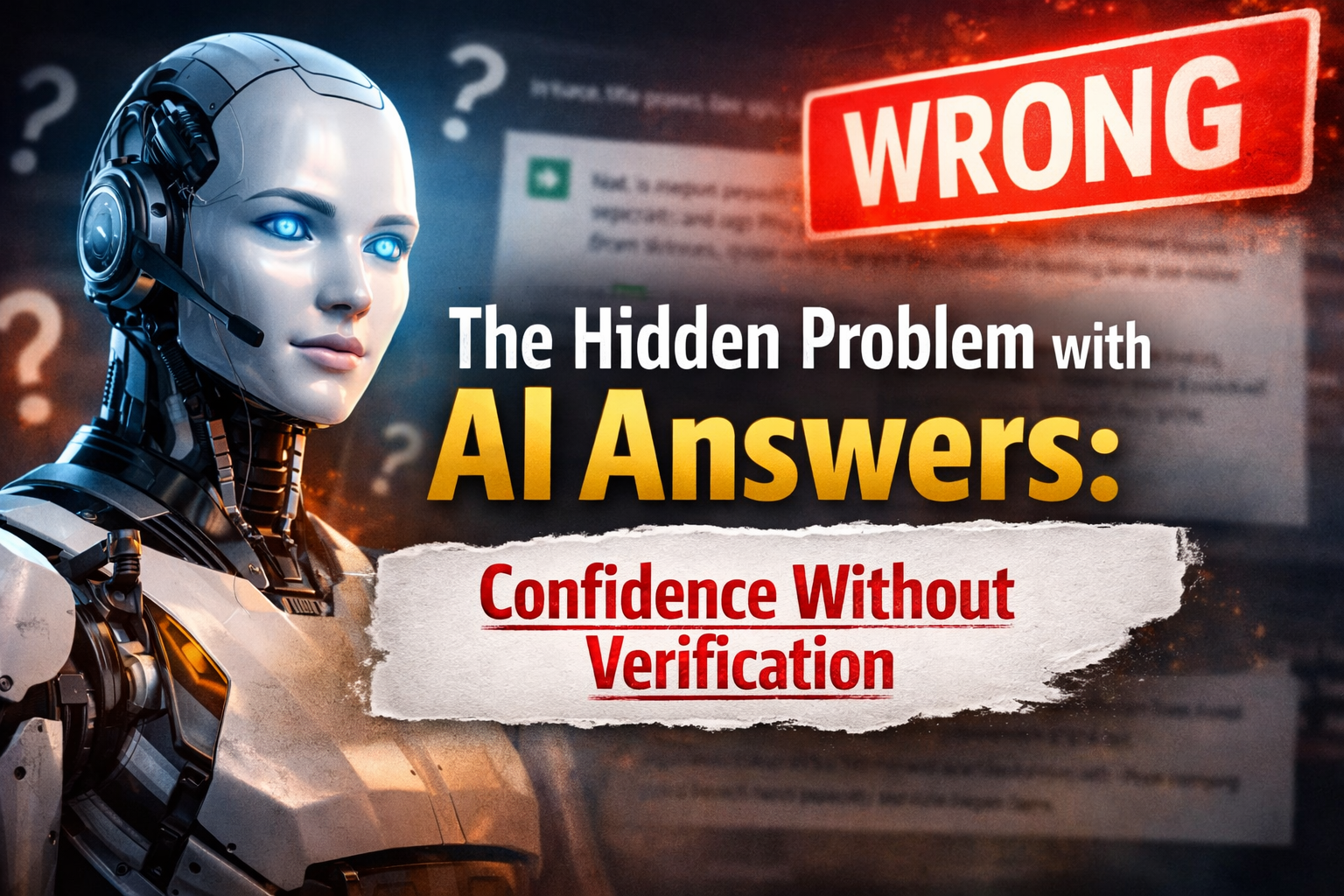 the hidden problem with AI Answers the hidden problem with AI Answers