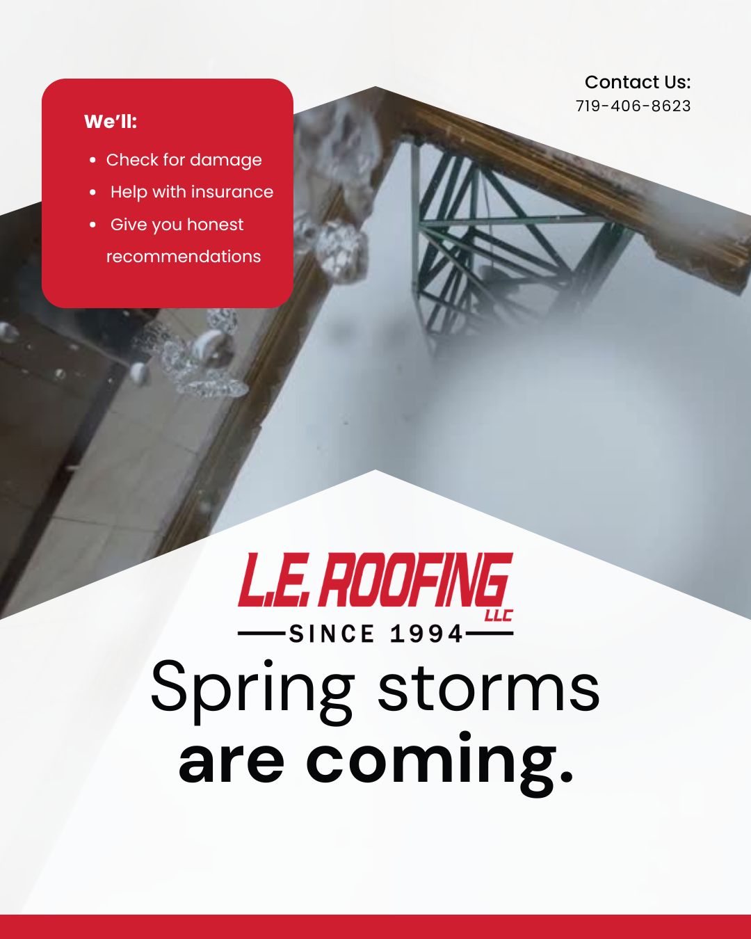 Storm Damage Roof Repair in Pueblo & Colorado Springs: What Homeowners Need to Know