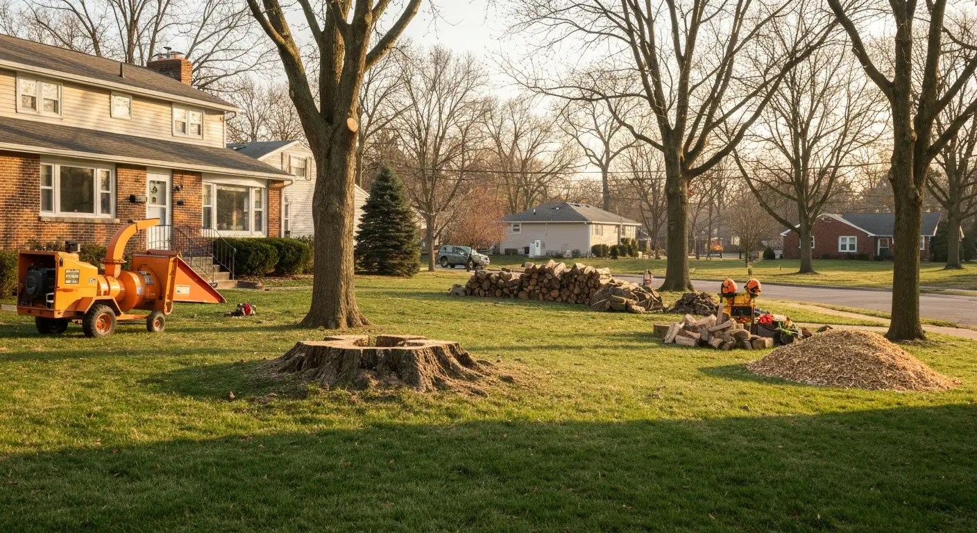 Tree removal near home