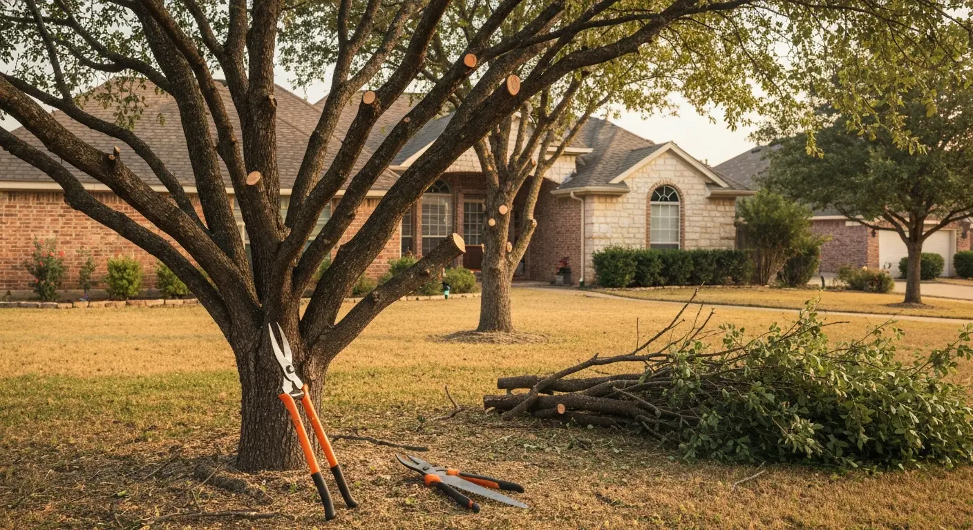Tree pruning and trimming