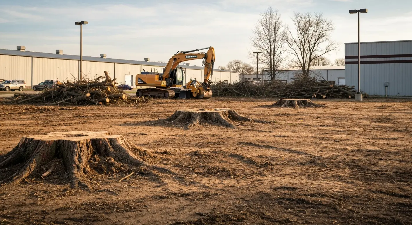 Commercial land clearing