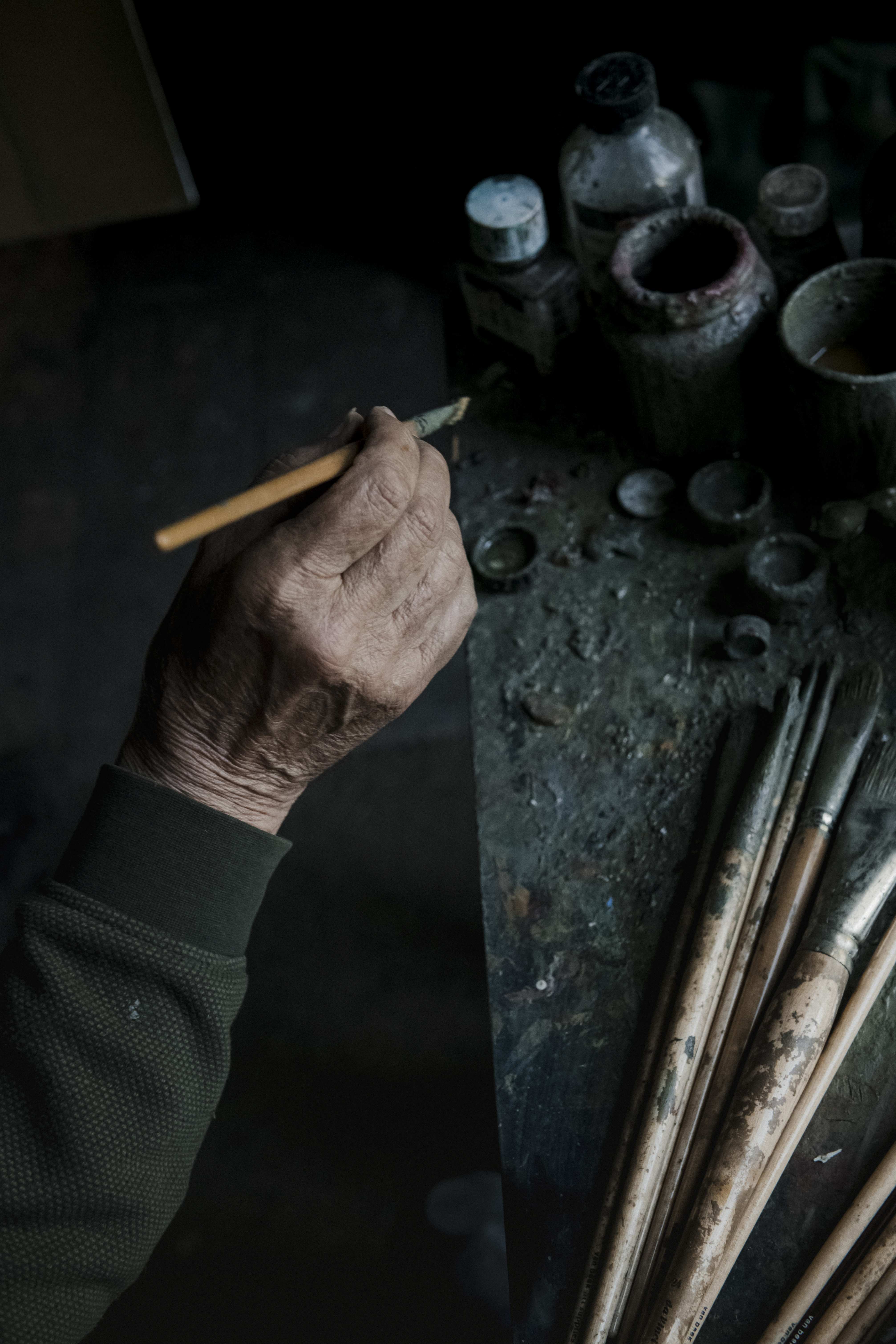 Portretfotografie Kunstschilder Portretfotografie Kunstschilder