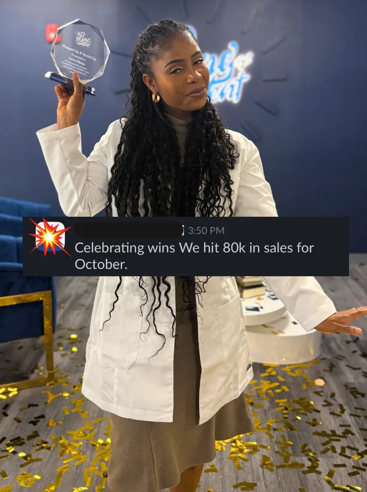 Owner message: Celebrating wins, we hit 80k in sales for October