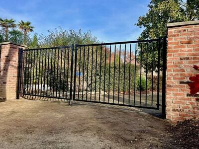 Residential fence in Sacramento