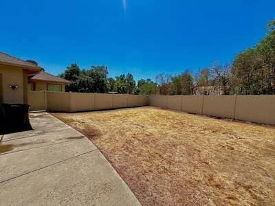 Wood fence in Roseville