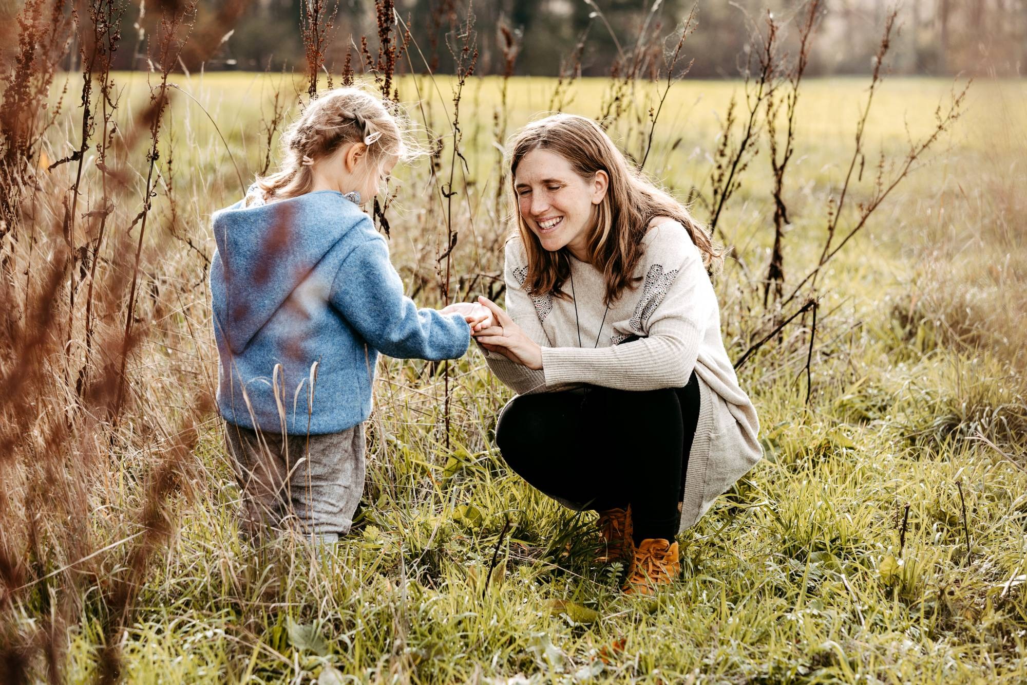 Sarah mit ihrer Tochter