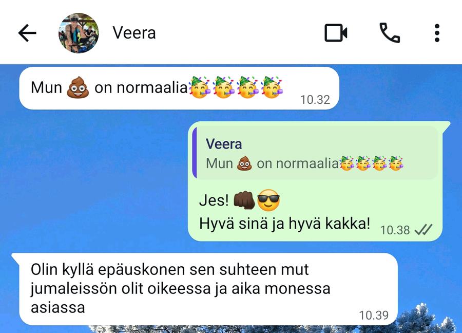 Veeran viesti