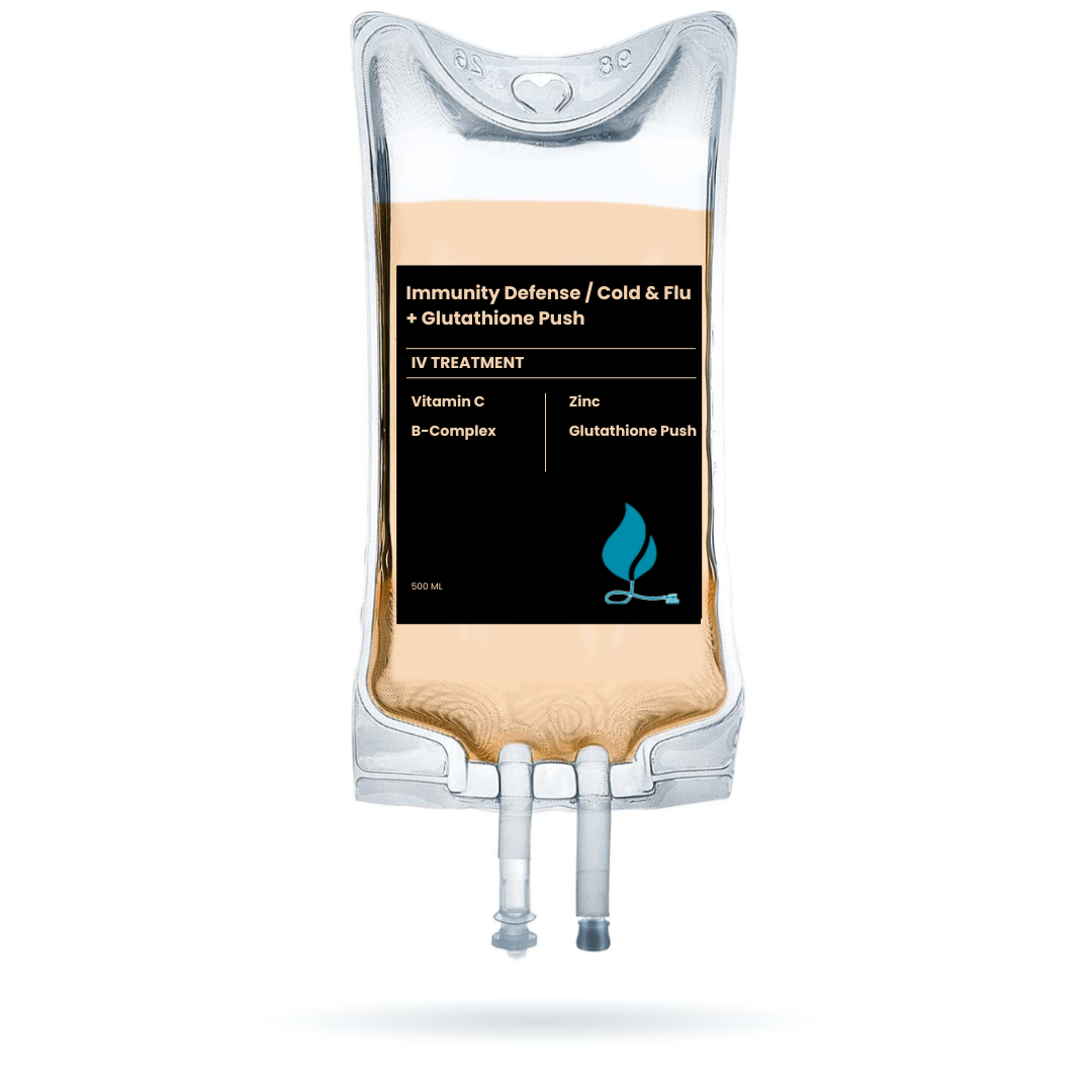 Mobile IV Therapy Immunity Defense / Cold & Flu + Glutathione Push In Bronson Florida Mobile IV Therapy Immunity Defense / Cold & Flu + Glutathione Push In Bronson Florida