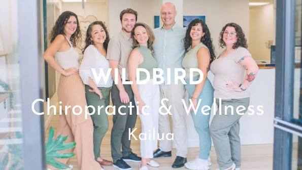 The WildBird Chiropractic and Wellness reception in Kailua