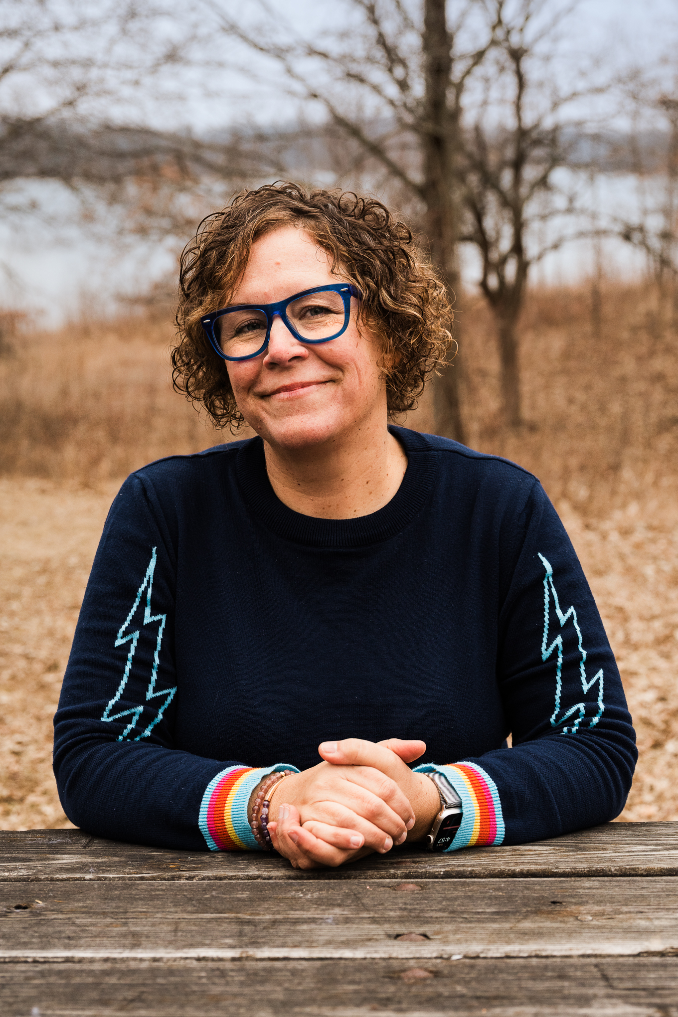 Wendi Fredregill standing in a field