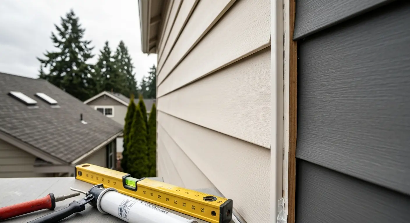 Siding installation