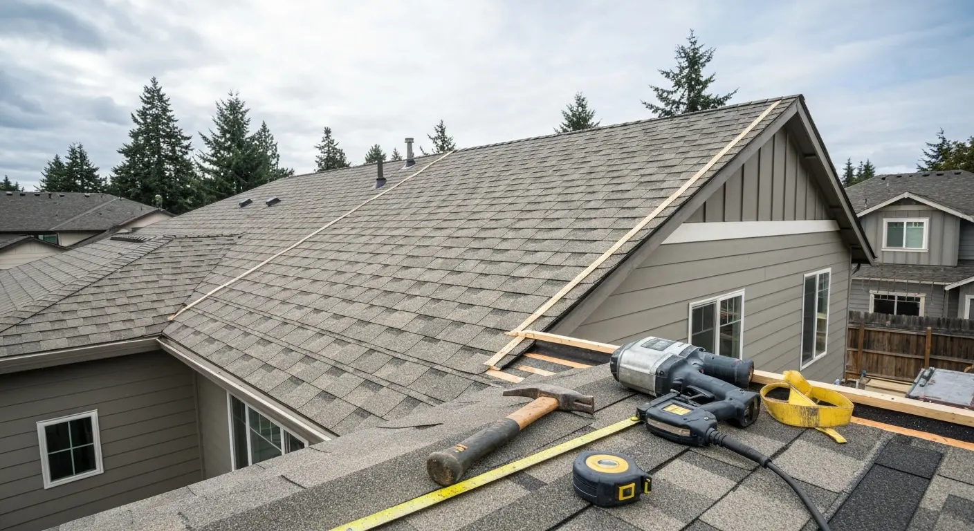 Roof replacement project