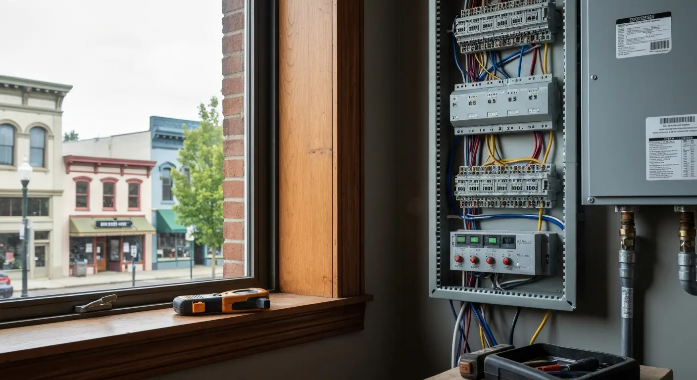 Downtown Ridgfield area