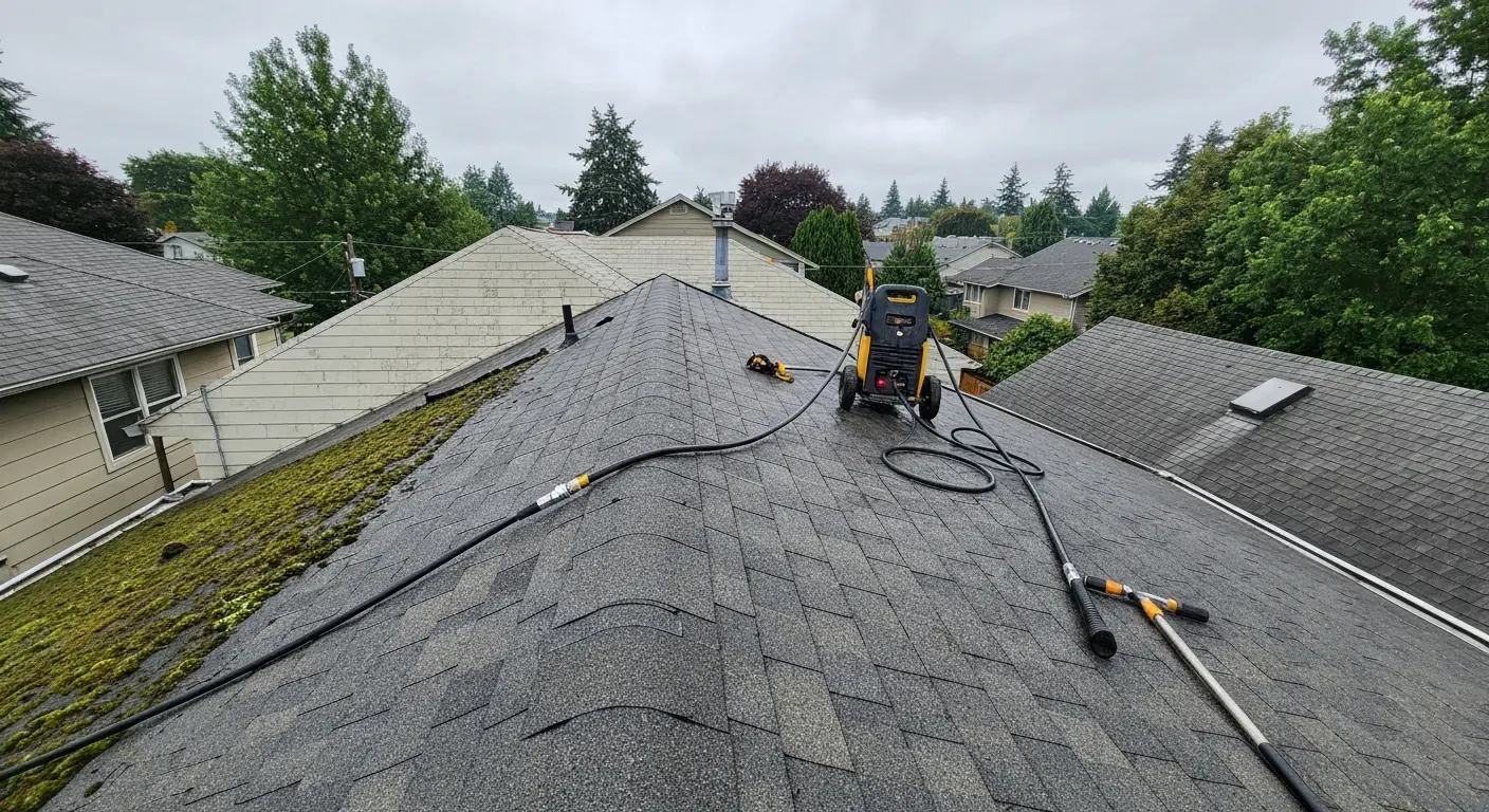 Roof cleaning