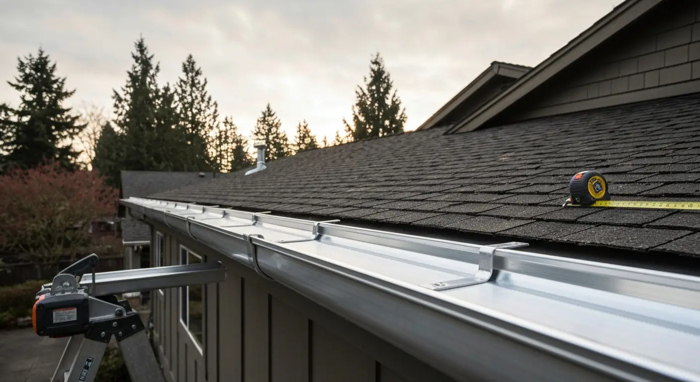 Gutter and trim work