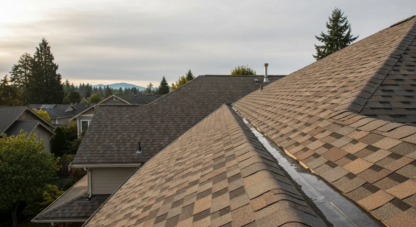 Asphalt roof replacement