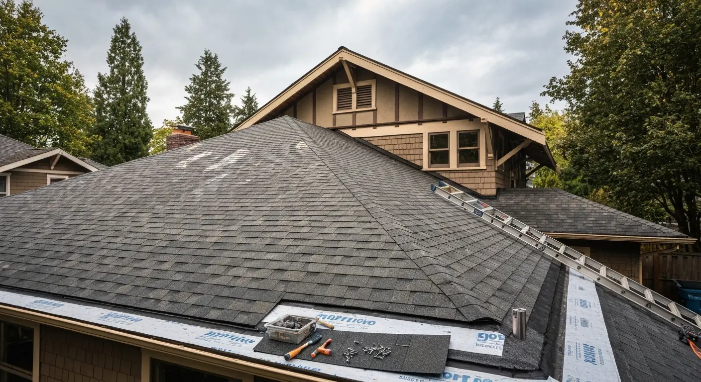 Roof replacement project