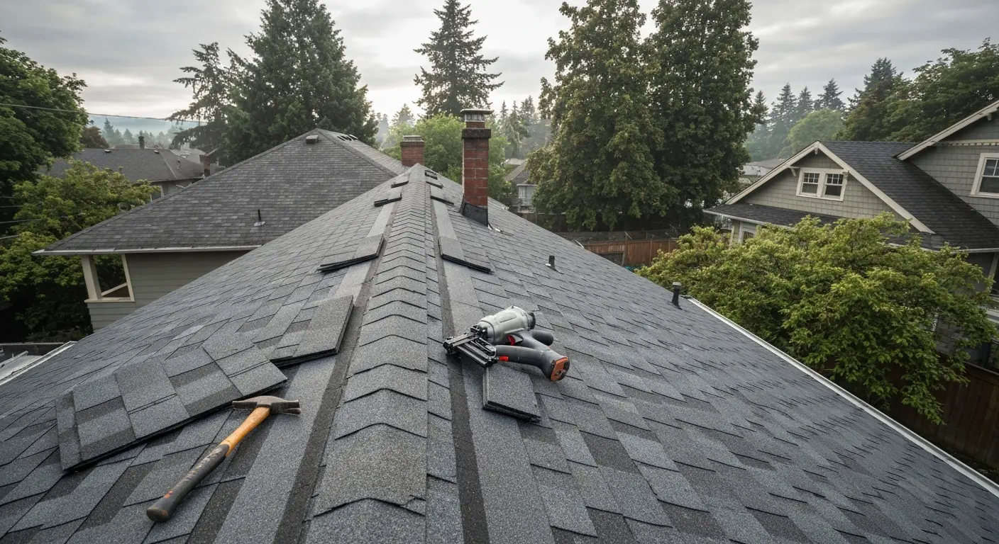 Roof replacement project