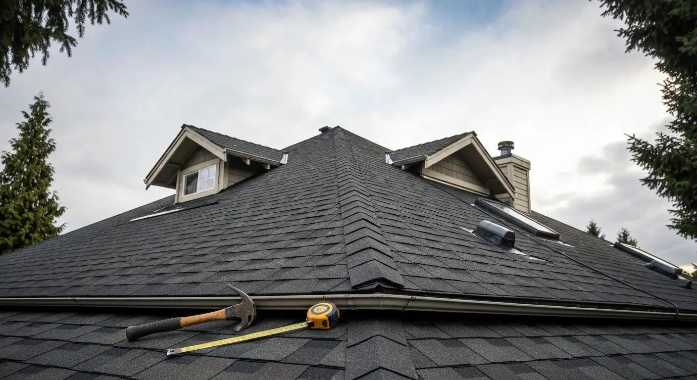 Roof replacement project in Mulino