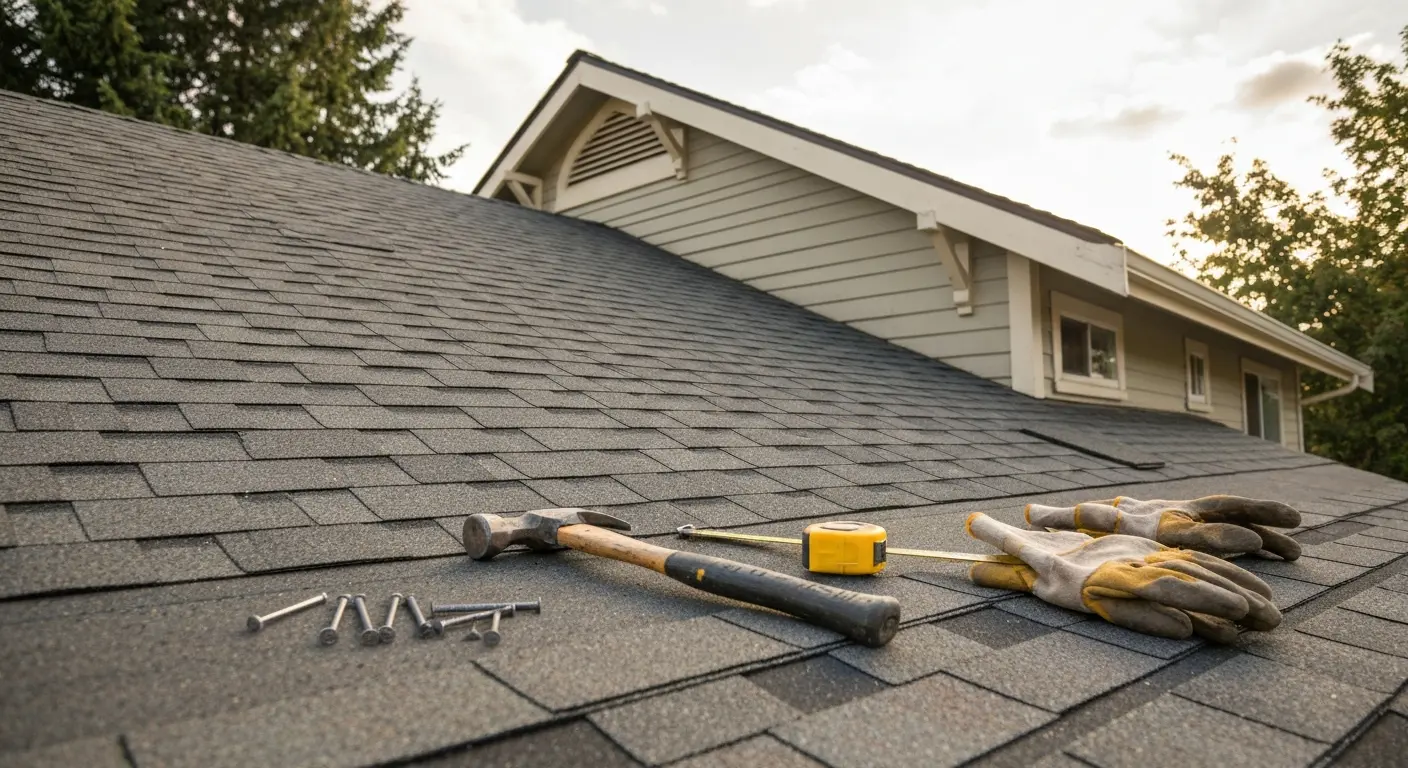 Roof replacement project