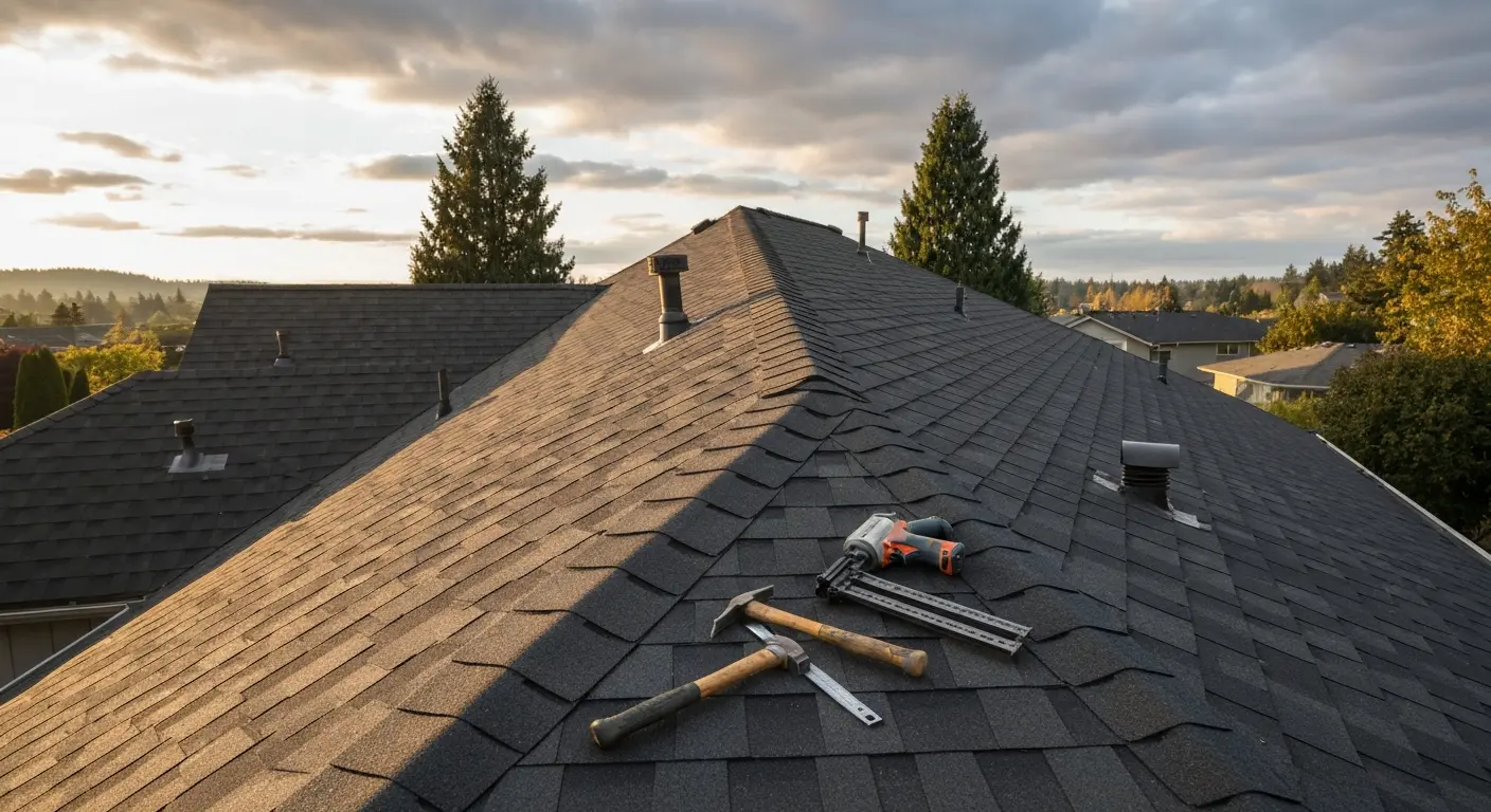 Roof replacement project