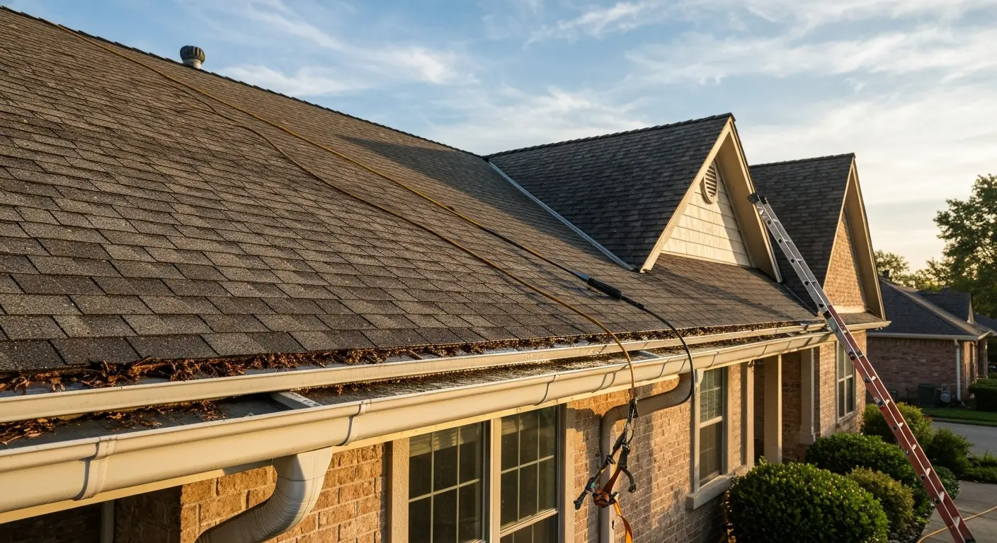 Roof maintenance and cleaning