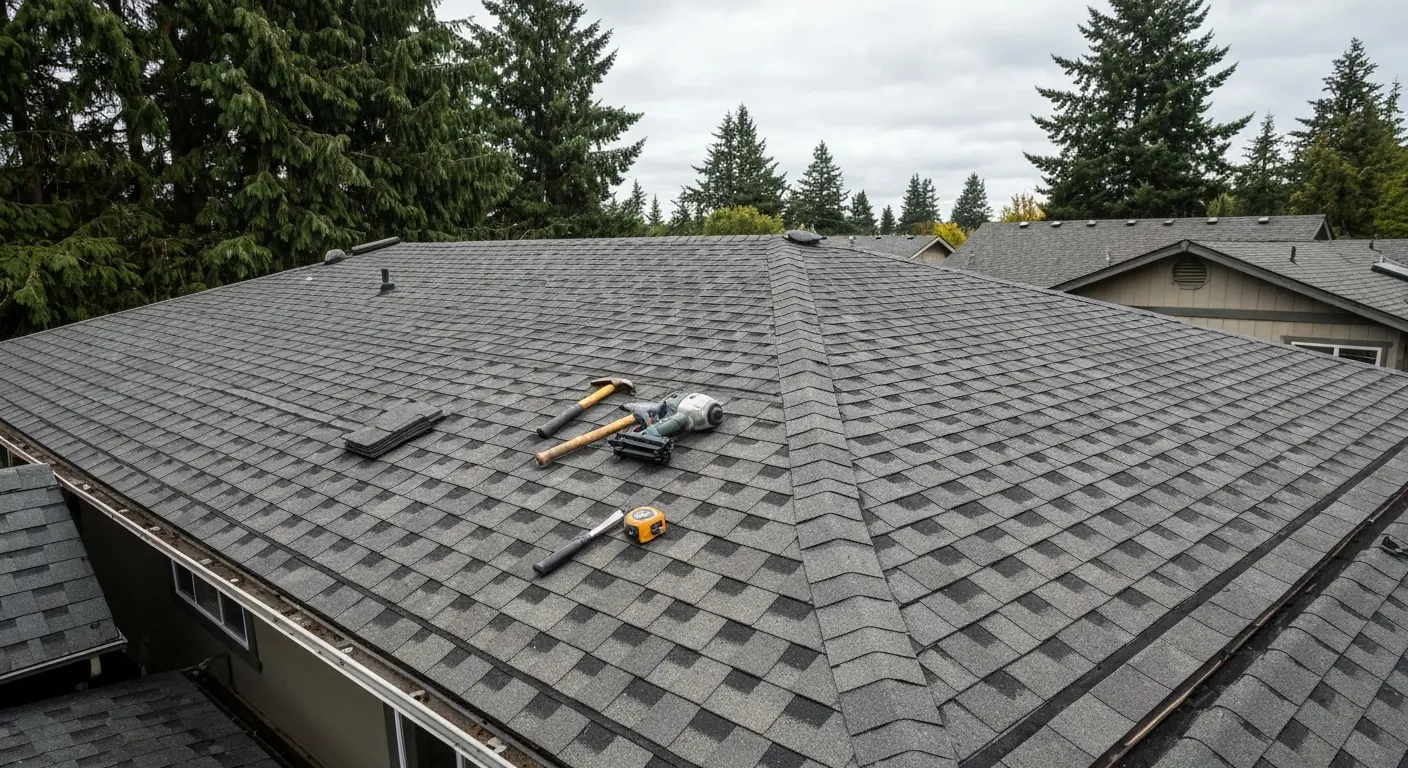 Roof replacement in Gresham