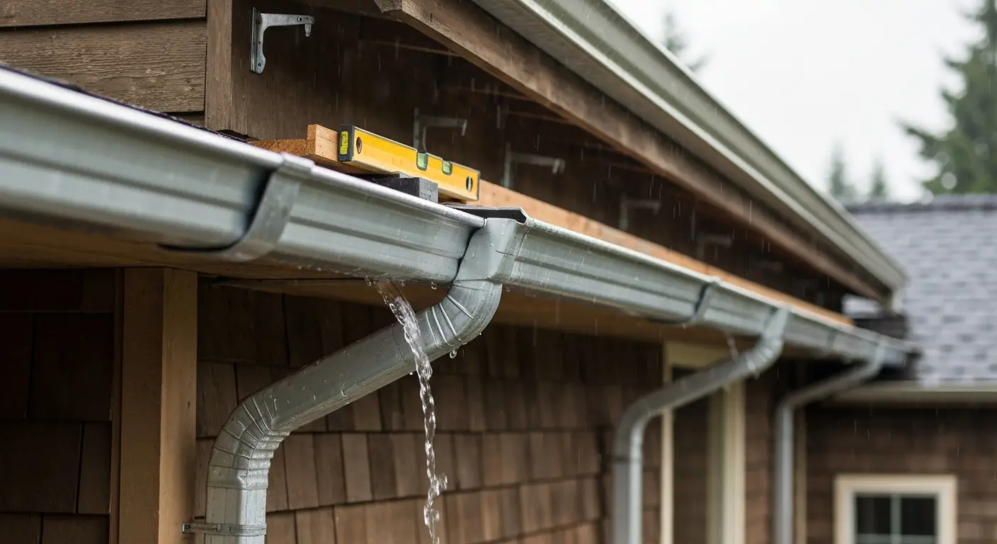 Gutter replacement project