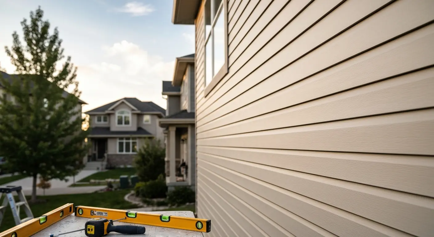 Siding replacement installation