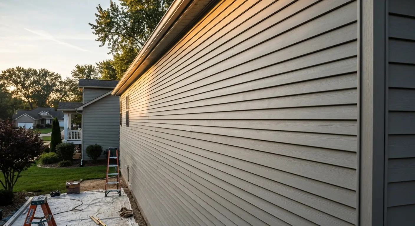 Siding work