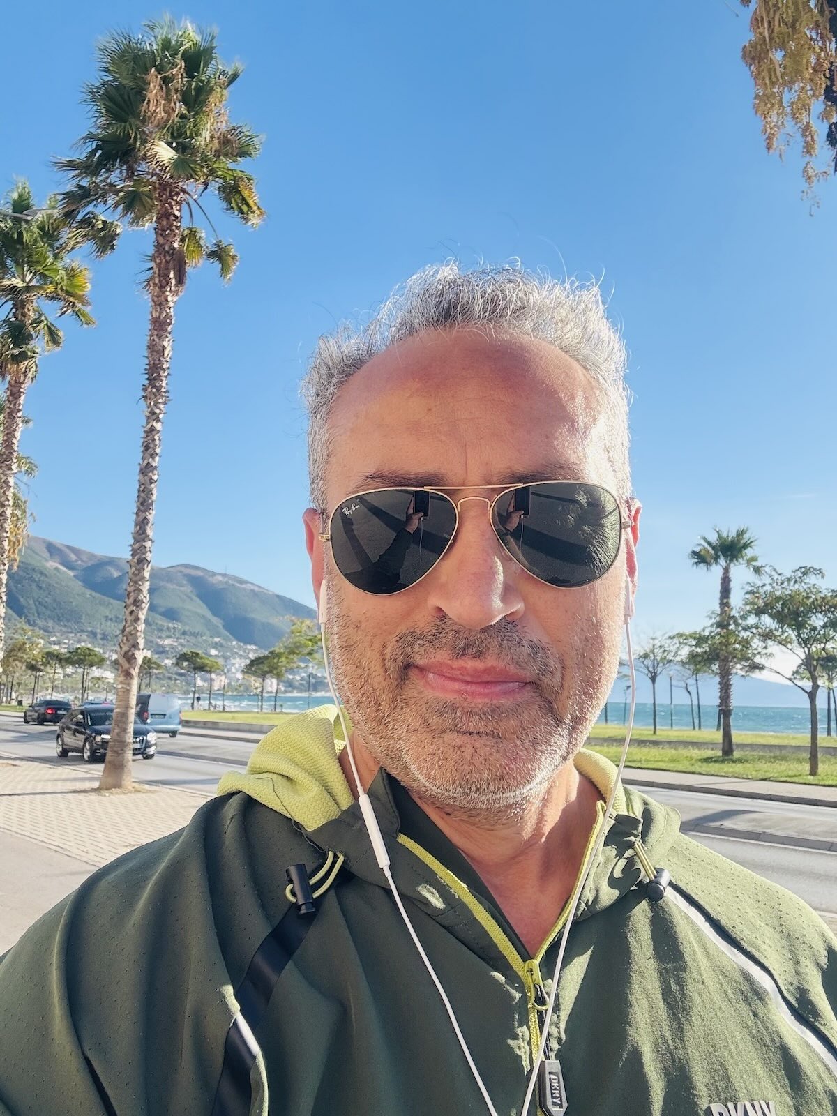 Adam Chamsine traveling