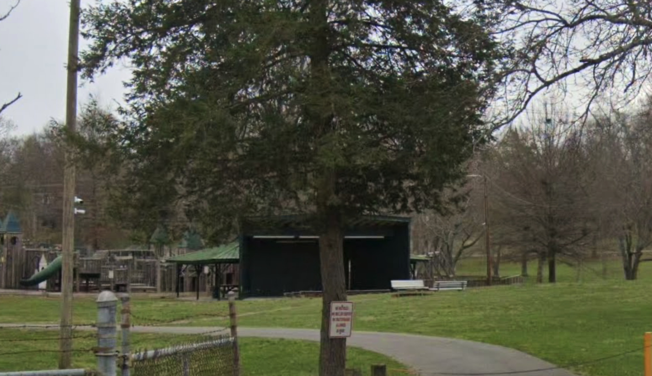 Greenbrook Park amphitheater pavilion
