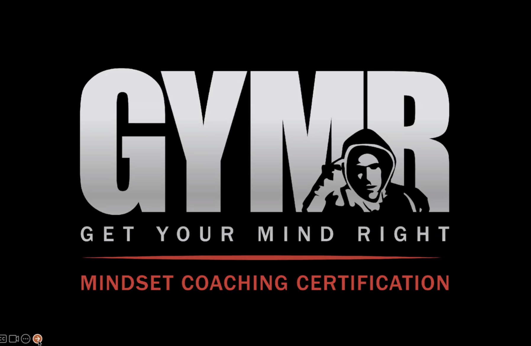 GYMR Mindset Coach certification earned by Omar Stinney