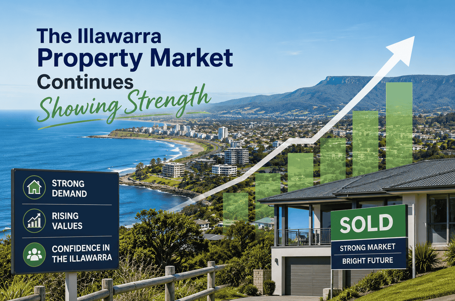 The Illawarra property market continues showing strength with rising values and strong demand following the federal budget 2026 The Illawarra property market continues showing strength with rising values and strong demand following the federal budget 2026