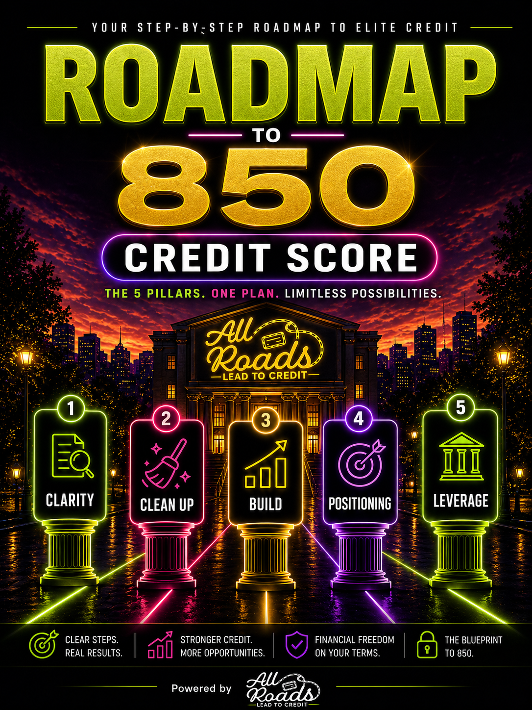 Roadmap to 850 Credit Score