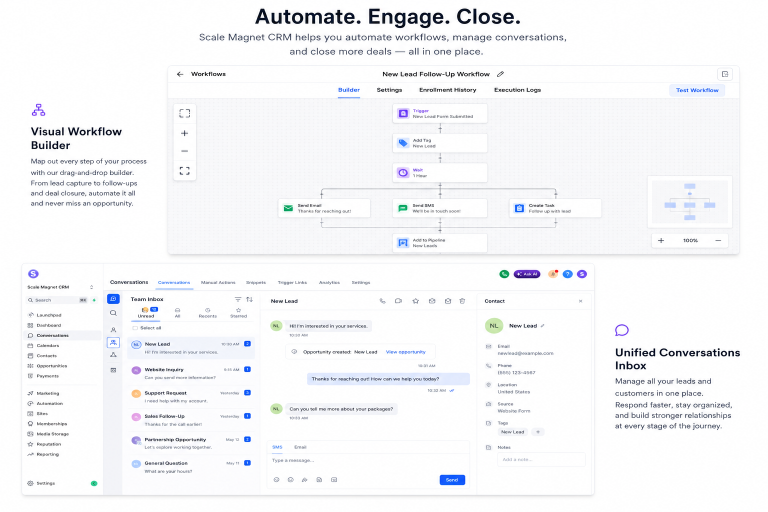 Scale Magnet workflow automation screenshot