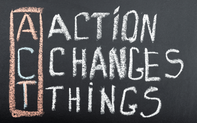 Confidence comes from actions Confidence comes from actions