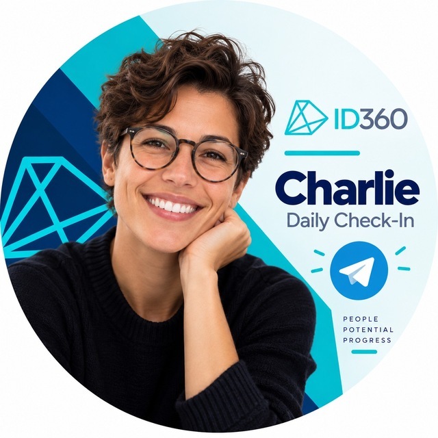 Charlie, ID360 Digital Employee — Employee Engagement Specialist