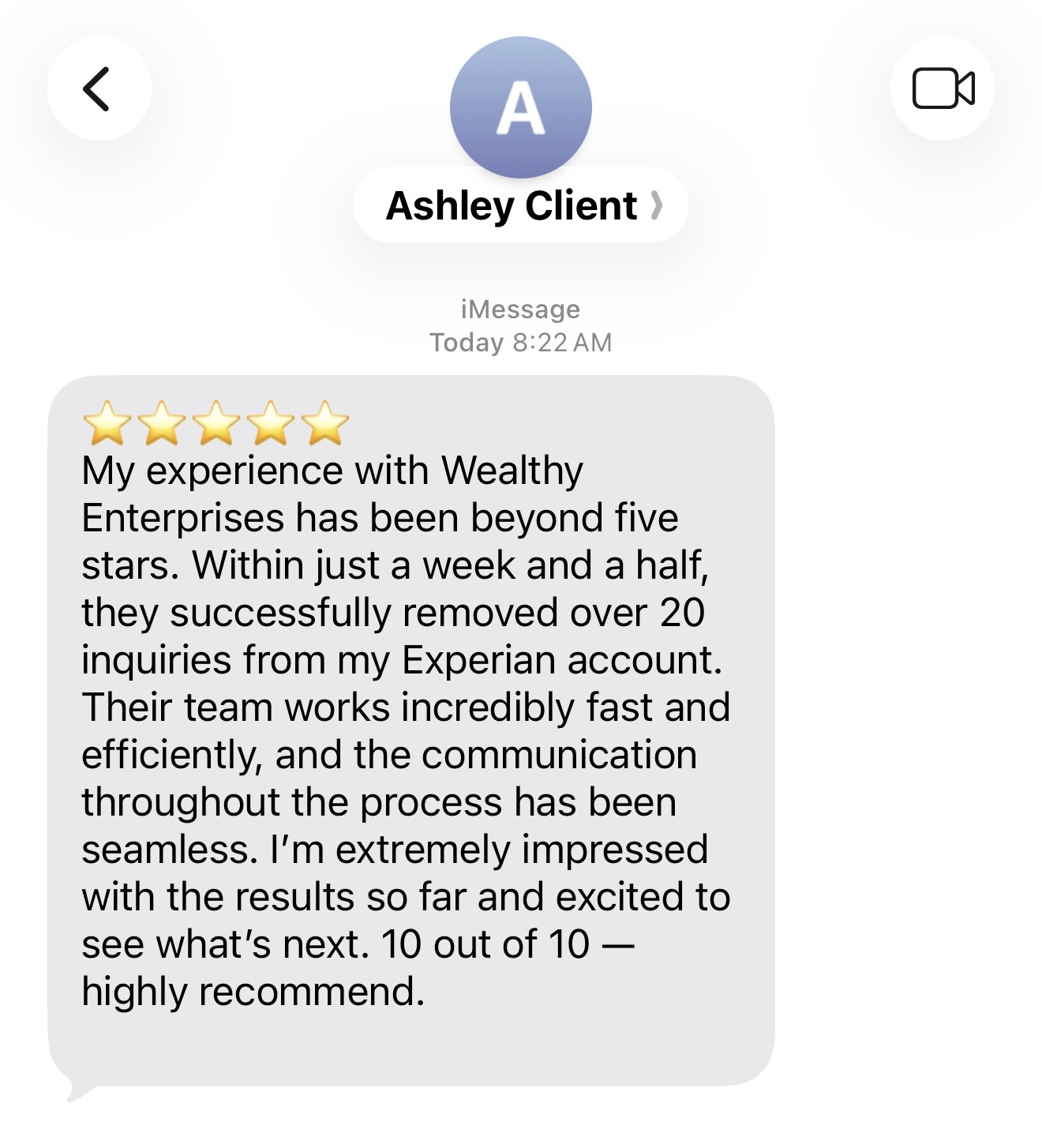 Client result 2