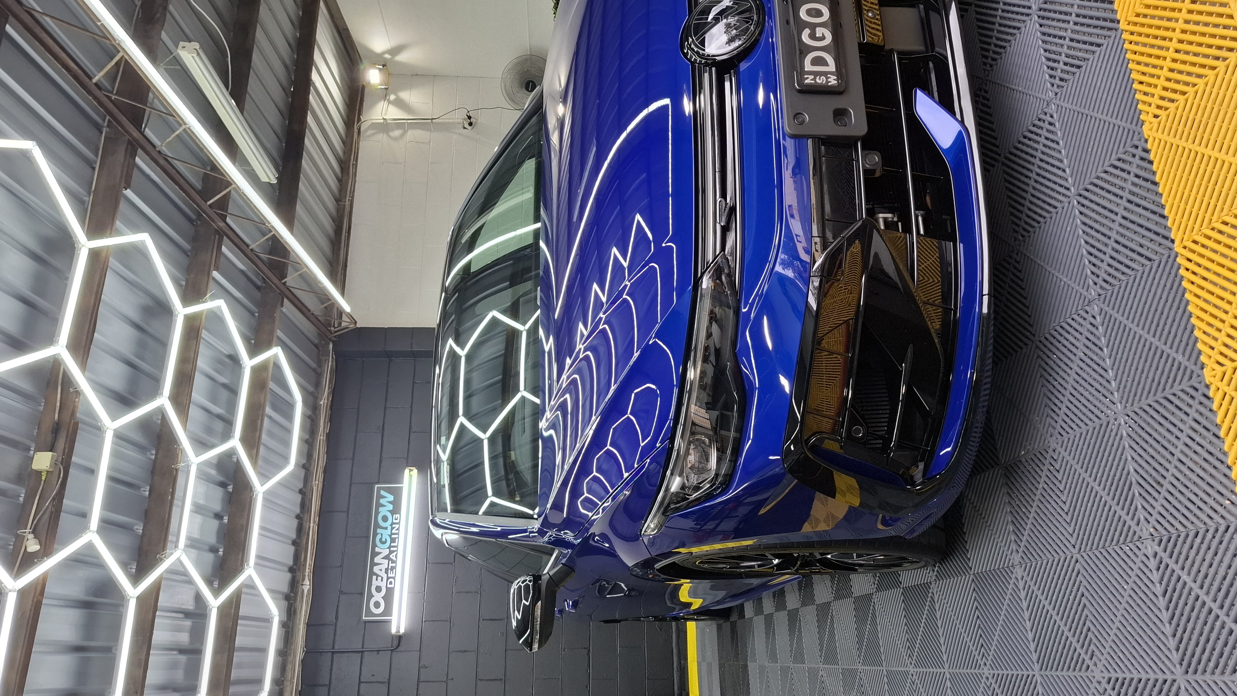 Ocean Glow detailing work