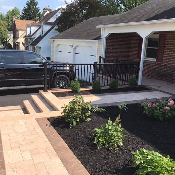 Landscaping company in Southampton PA designing modern patio spaces