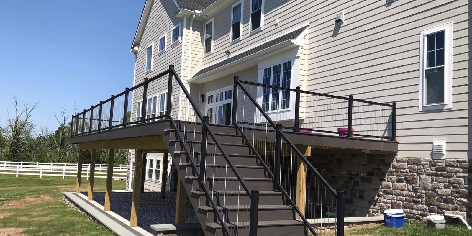 Custom deck design by expert deck builders in Bucks County.