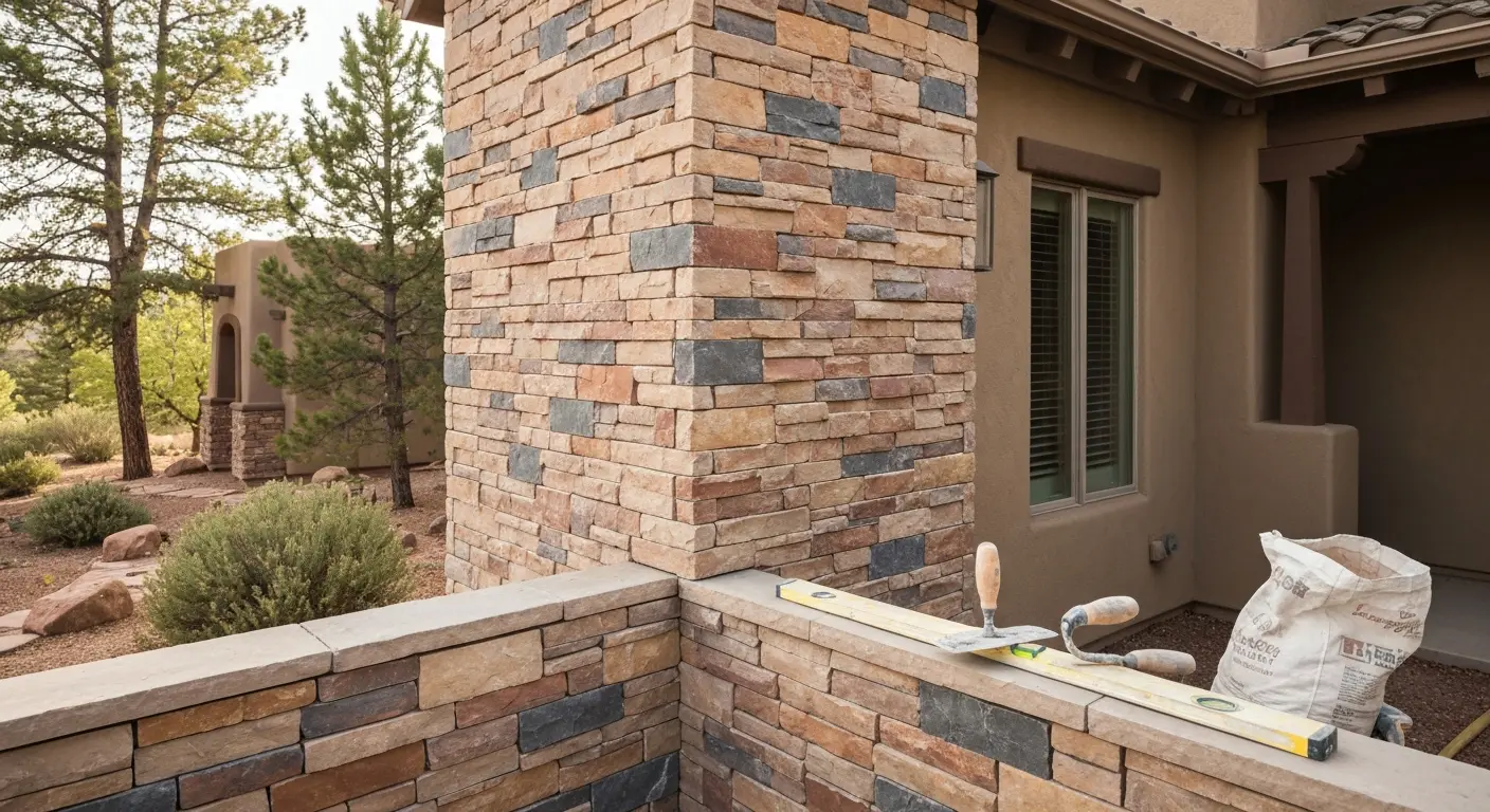 Stone veneer and decorative masonry